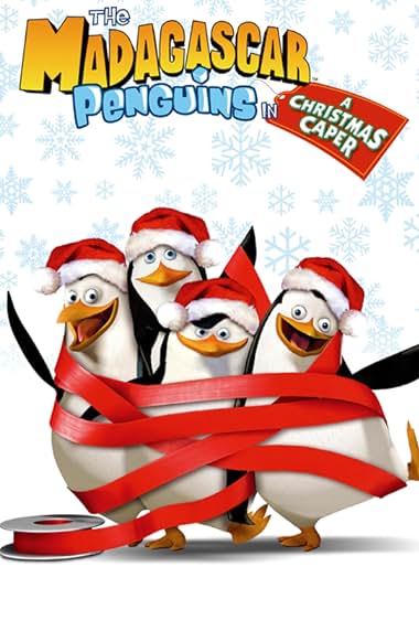 Los pingüinos de Madagascar en un atraco navideño