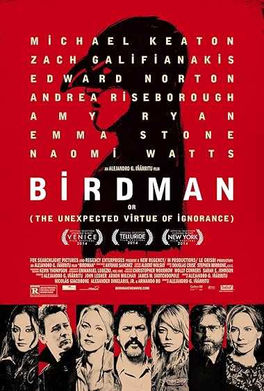 Birdman o (La inesperada virtud de la ignorancia)